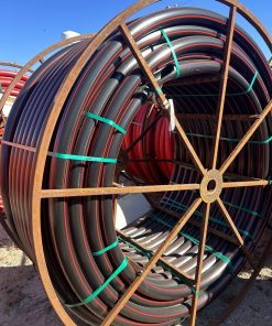 1-1/2" SDR13.5, 1-1/2" HDPE, 1-1/2" PIPE, 1-1/2" CONDUIT, 1-1/2 BLACK WITH RED STRIPES CONDUIT HDPE PIPE