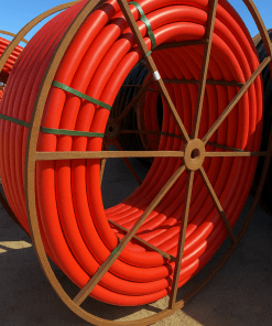 6" x 900' HDPE Conduit Pipe SDR 11 Red