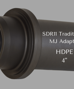 4 inch IPS SDR 11 HDPE MJ adapter for mechanical joint connection